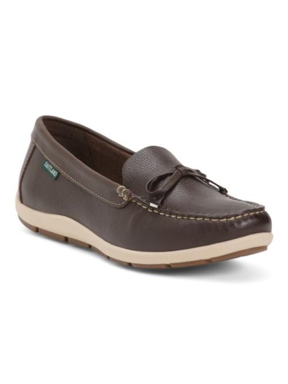 EASTLAND Made In Brazil Leather Sofia Flats